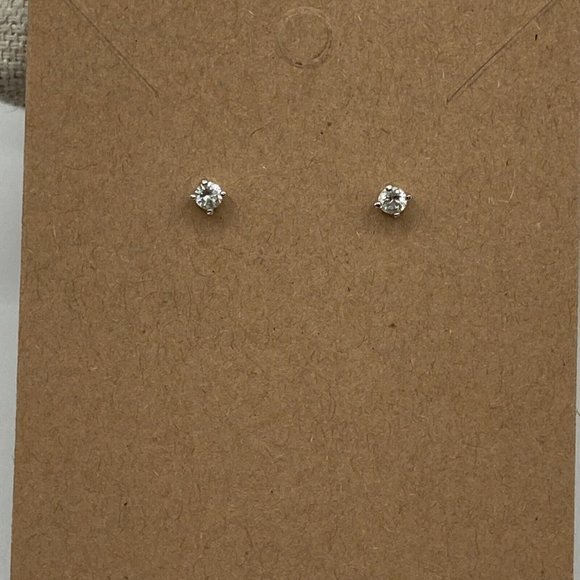 Unique Silver Tone Crystal Drop Dangle Long 1.75" EARRINGS - Picture 6 of 7